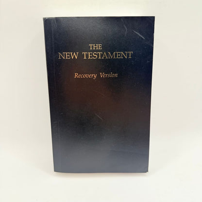 The new testament recovery version - print books what’s new printed media