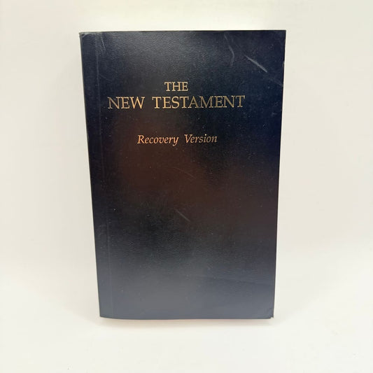 The new testament recovery version - print books what’s new printed media