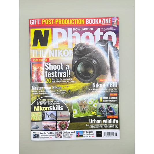 N-photo: the nikon magazine - issue 168 august 2024 - magazines printed media