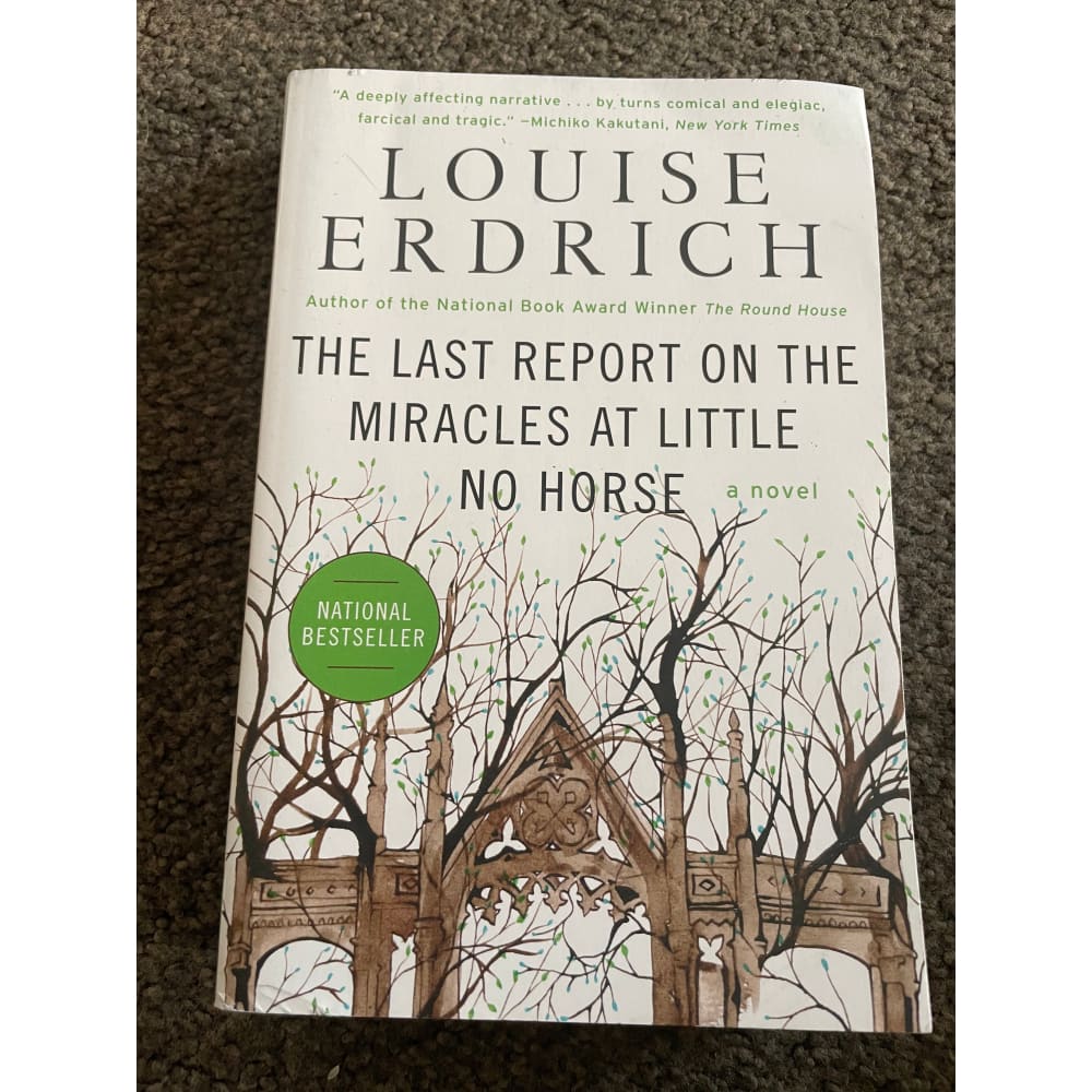 The last report on the miracles at little no horse by louise erdrich - e-books printed media