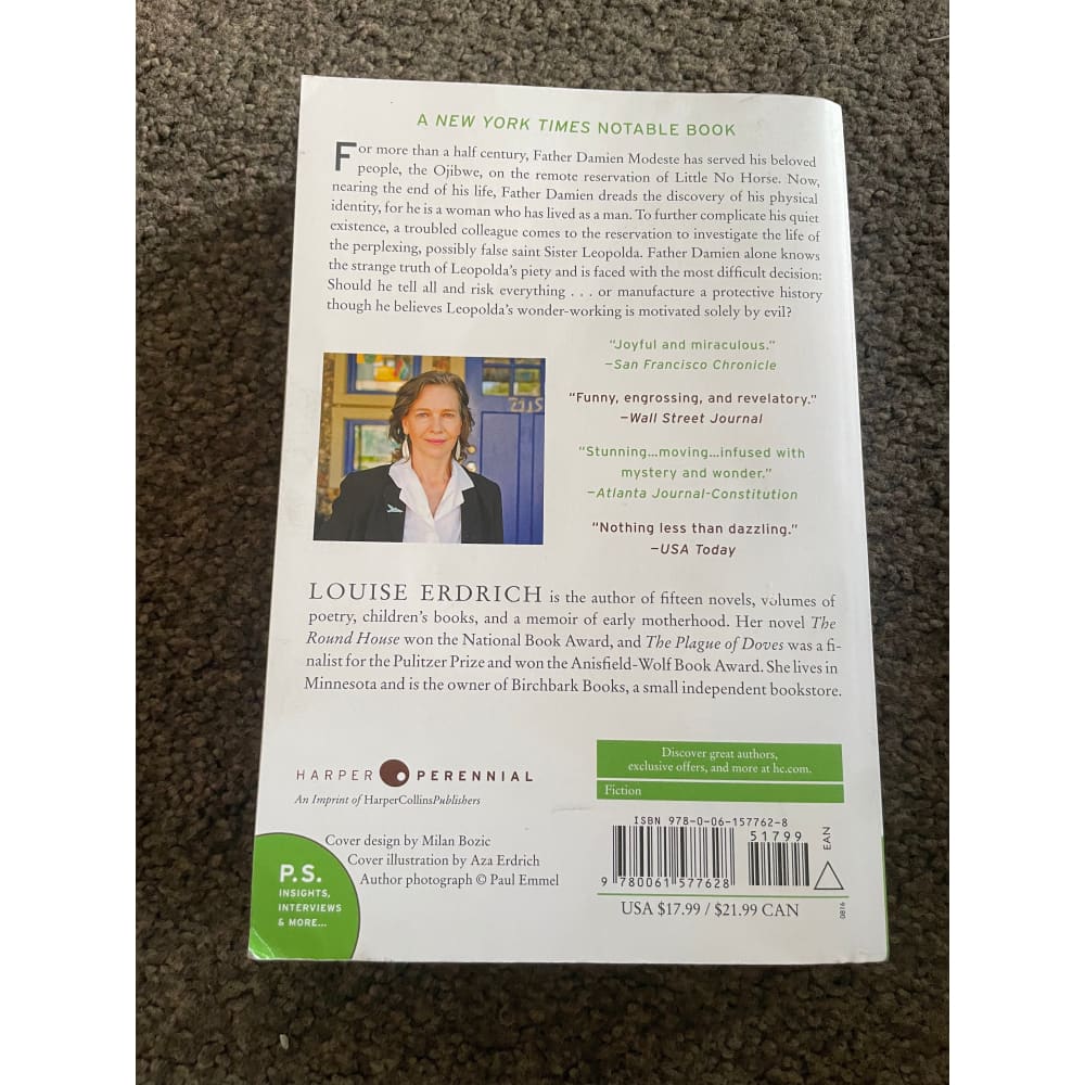 The last report on the miracles at little no horse by louise erdrich - e-books printed media