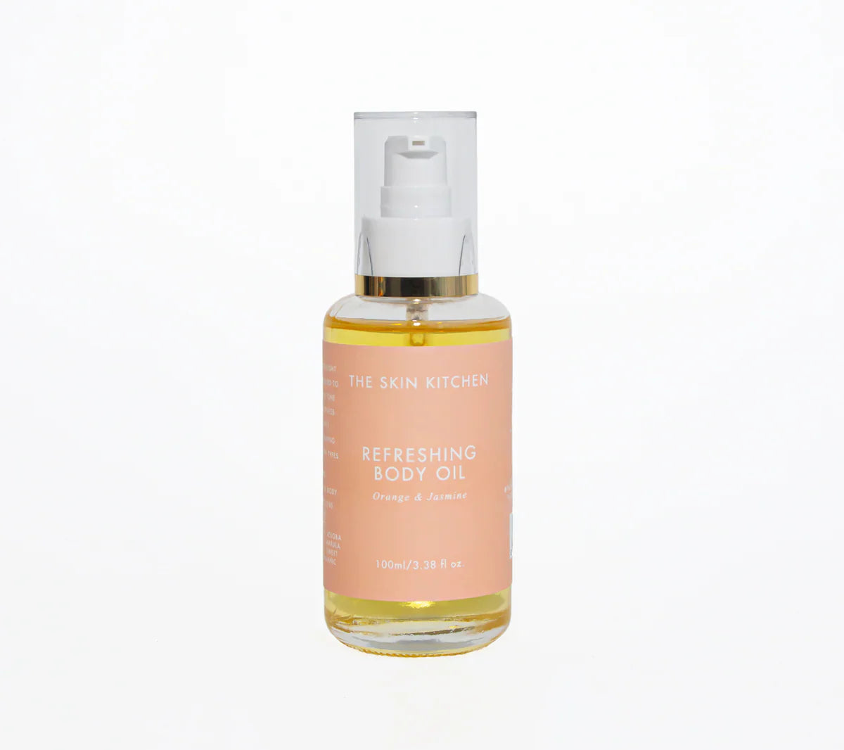 The skin kitchen refreshing body oil orange & jasmine 100ml - body oil health and wellness