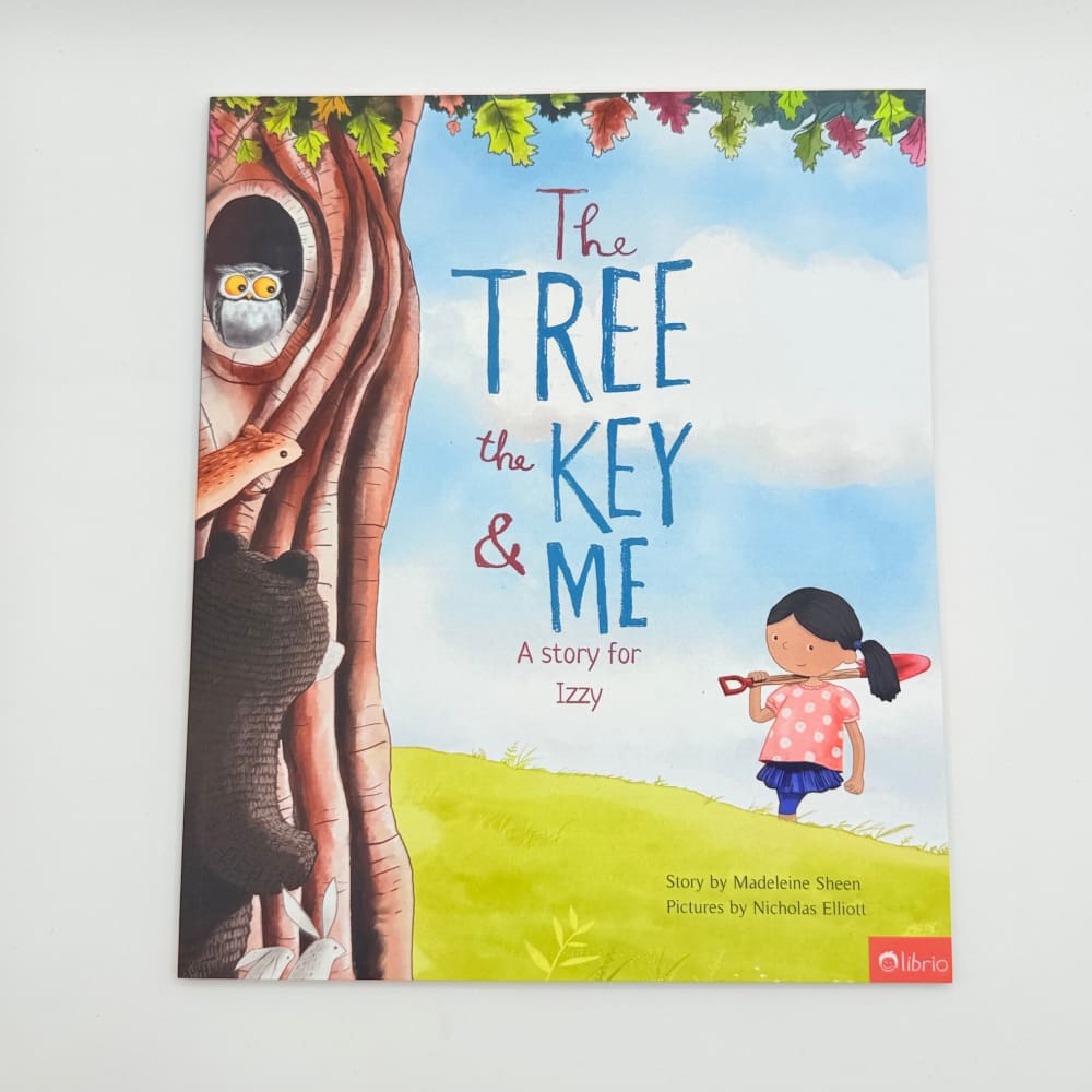 The tree the key & me a story for izzy by madeleine sheen (personalised) - print books printed media
