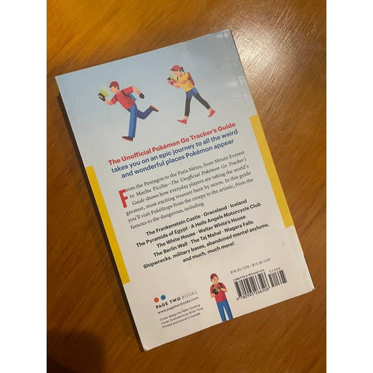 The unofficial pokémon go! Tracker’s guide - print books book - condition: used - entertainment - gaming printed media