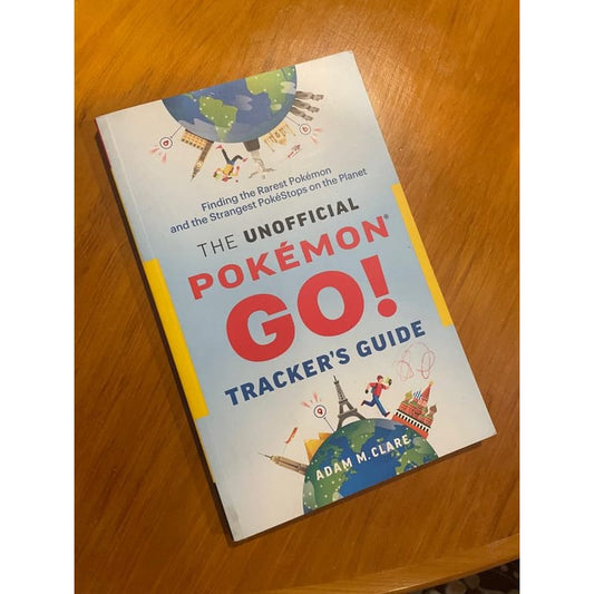 The unofficial pokémon go! Tracker’s guide - print books book - condition: used - entertainment - gaming printed media