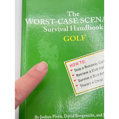 The worst-case scenario survival handbook: golf by joshua piven david borgenicht and james grace - print books printed