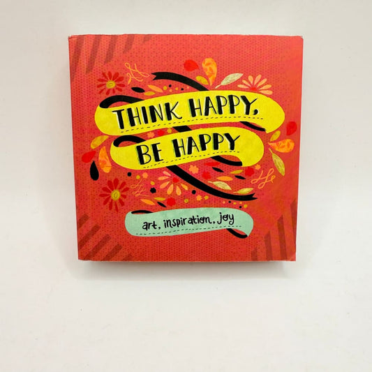 Think happy be happy - print books what’s new