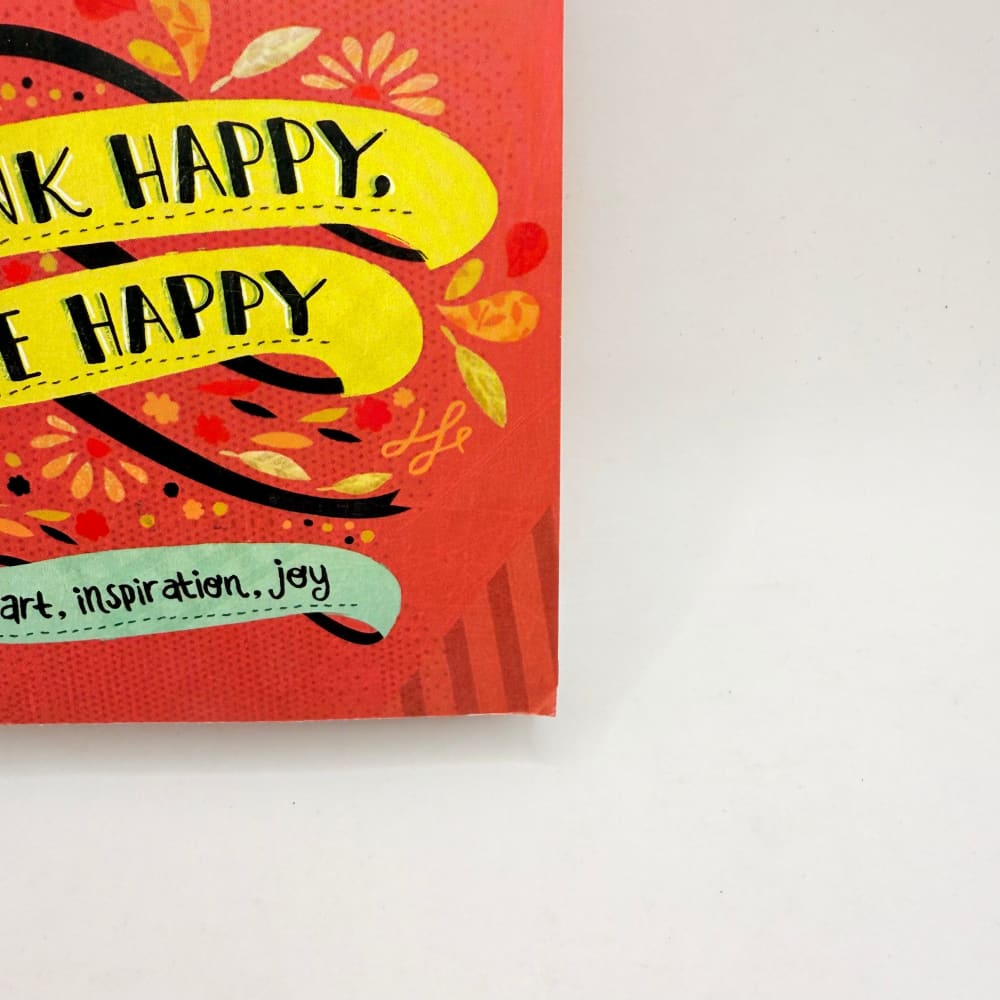 Think happy be happy - print books what’s new