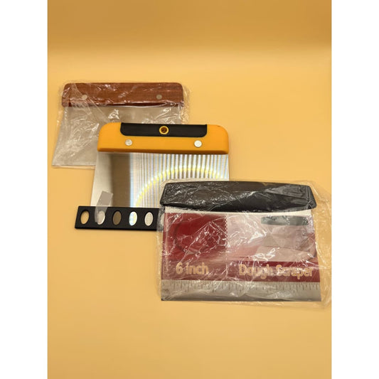 6 inch dough scraper set - kitchen scrapers home&living materials
