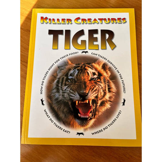 Tiger killer creatures by anna claybourne - books printed media