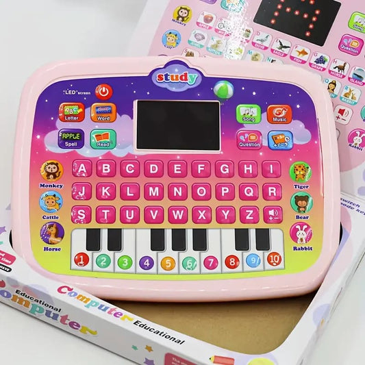 Pink interactive learning pad - educational toys toys