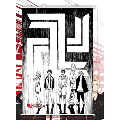 Anime 90x60cm wall scroll – tokyo revengers – brand new & ready to hang - 1 - posters anime - poster anime