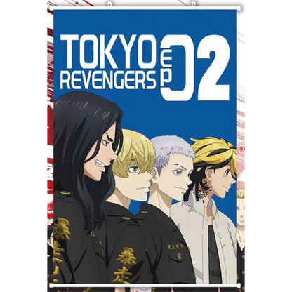Anime 90x60cm wall scroll – tokyo revengers – brand new & ready to hang - 3 - posters anime - poster anime
