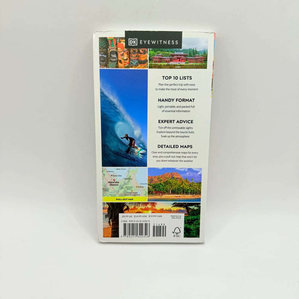 Top 10 honolulu and o’ahu (pocket travel guide) by dk eyewitness - print books what’s new printed media