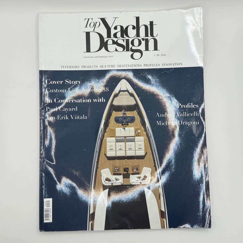 Top yacht design magazine – issue n. 392024 - consumer magazines printed media