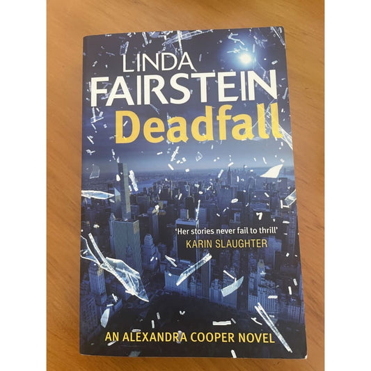 Deadfall - linda fairstein *like new* - print books book - condition: used - law - non-fiction printed media