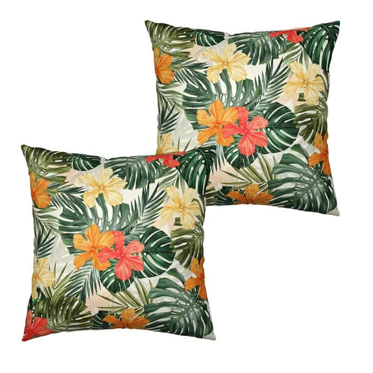2x hawaian 45x45cm cushion covers - chair & sofa cushion covers home&living materials