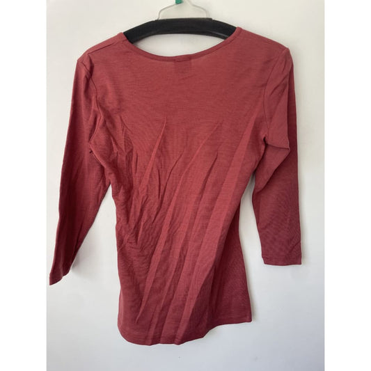 Bnwt twin lakes size m/l merino / acrylic top rrp $59.99 - 12 - clothing tops blouse - clothing & fashion - long sleeve