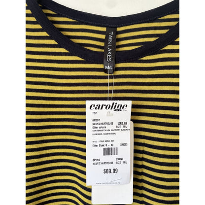 Twin lakes merino blend top – sizes s m m/l & xl – bnwt – rrp $69.99 - sweaters clothing & fashion - long sleeve - top