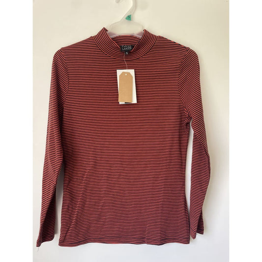 Bnwt twin lakes size s stripe skivvy rrp $29.99 - clothing tops clothing & fashion - long sleeve - top women’s apparel