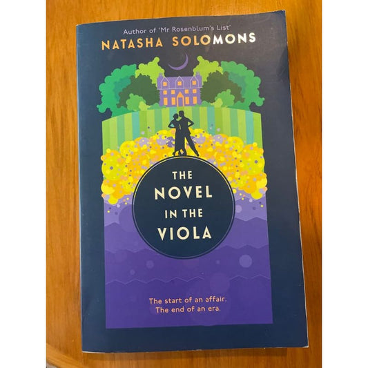 The novel in the viola - natasha solomons - print books book - condition: used - fiction printed media