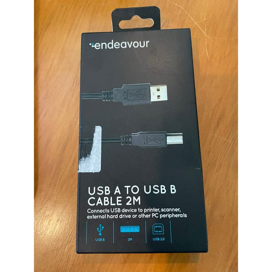 Endeavour usb a to usb b cable 2m - usb cables cable electronics