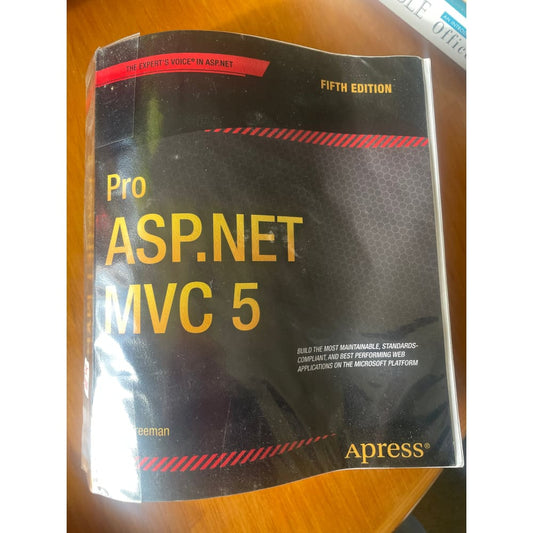 Apress pro asp.net mvc 5 - fifth edition - print books book - condition: used - programming - technical printed media