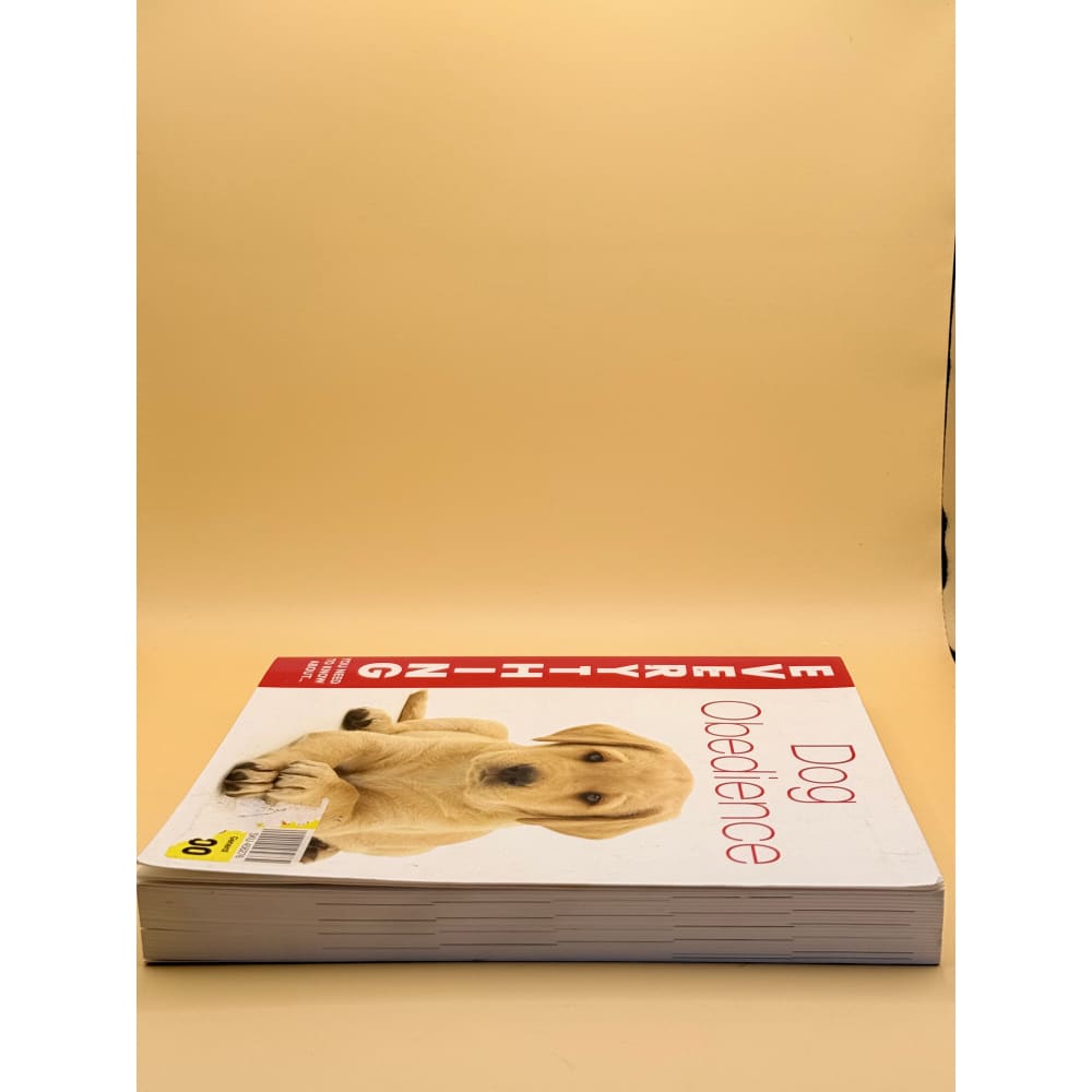 Everything you need to know about dog obedience by jennifer bridwell - books condition: used printed media