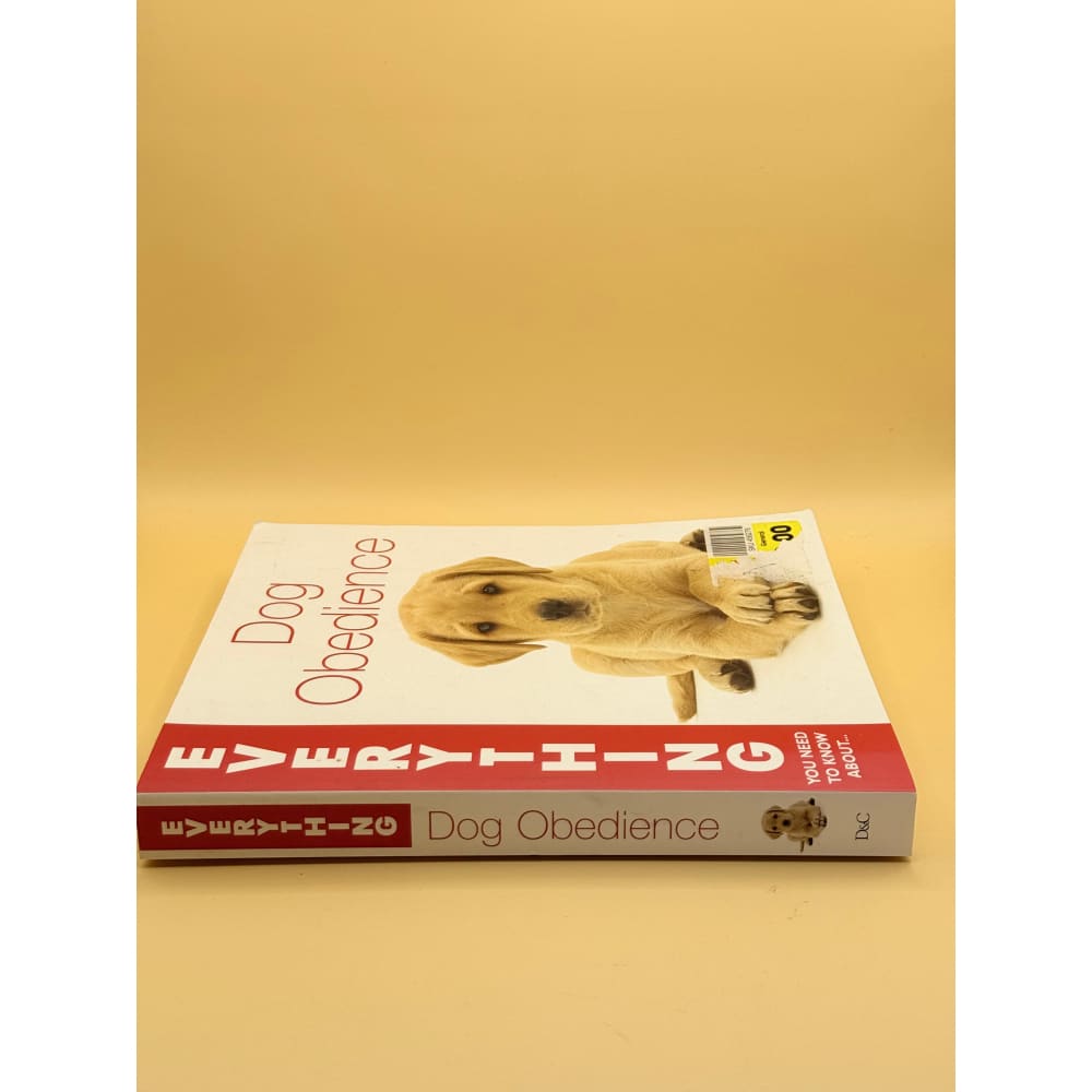 Everything you need to know about dog obedience by jennifer bridwell - books condition: used printed media