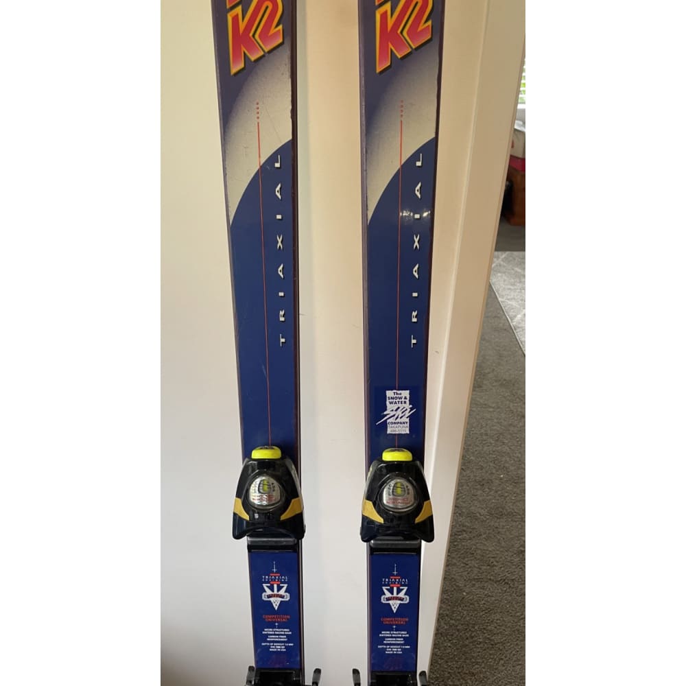 K2 trc 7.8 triaxial competition skis - downhill skis ski equipment - sports sports