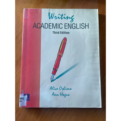 Writing academic english: third edition - alice oshima & ann hogue - print books book - condition: used - education