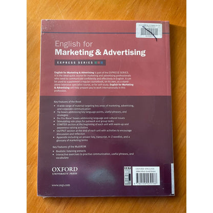 English for marketing & advertising - sylee gore - print books book - condition: used - educational - language printed