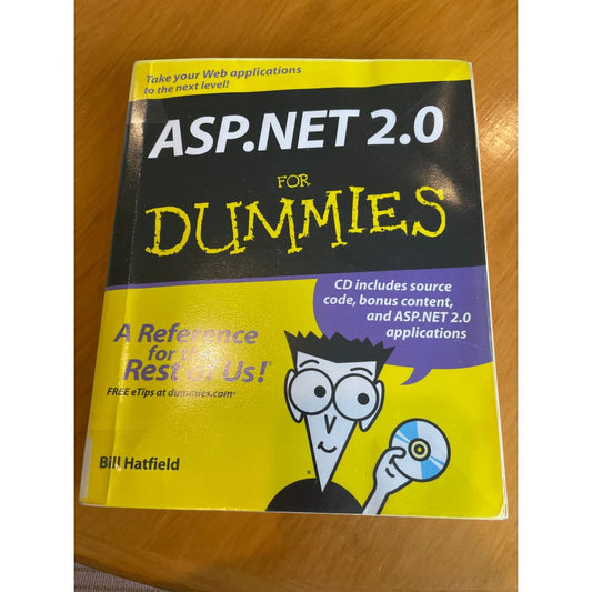 Asp.net 2.0 for dummies - print books book - condition: used - programming - technical printed media