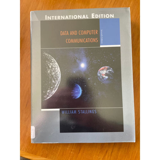 Data and computer communications - william stallings - print books book - condition: used - networking - technology
