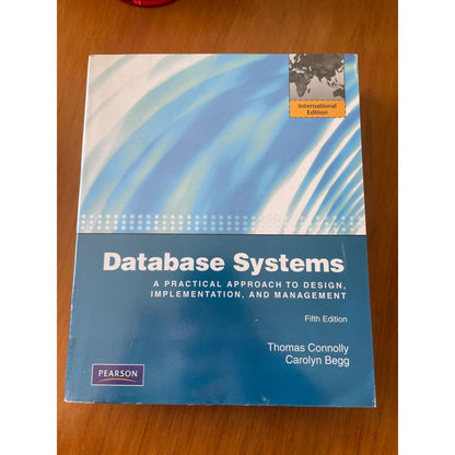 Database systems - thomas connolly & carolyn begg - print books book - condition: used - non-fiction - technology