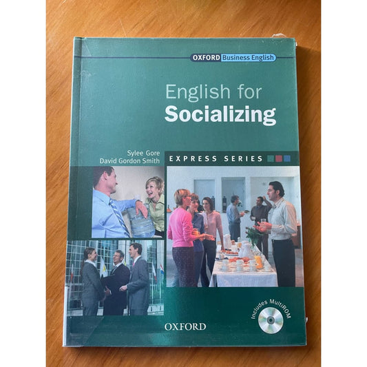 English for socializing - sylee gore & david gordon smith - print books book - condition: used - educational - language