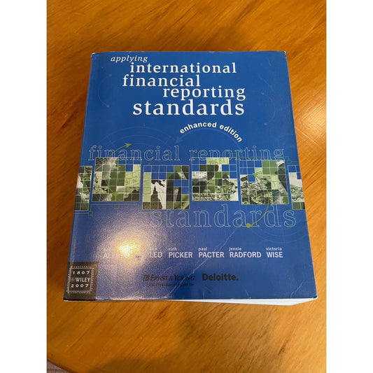 Applying international financial reporting standards - print books accounting - book - condition: used - finance