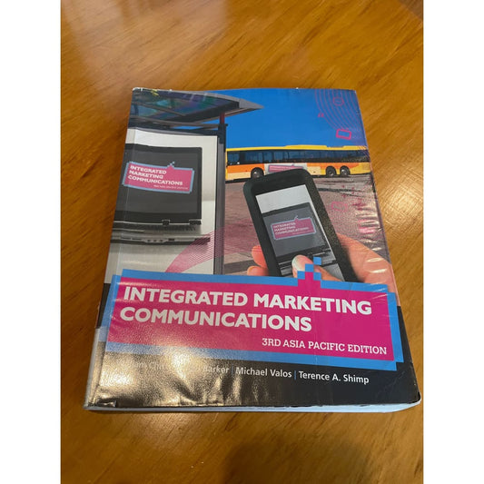Integrated marketing communications - print books book - business - condition: used - marketing printed media