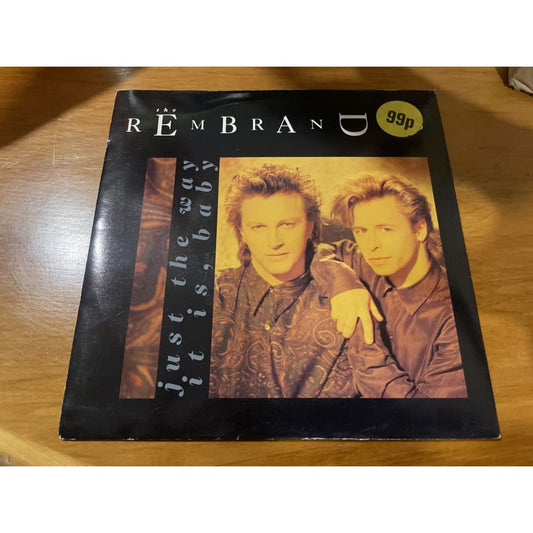 The rembrandts - just the way it is baby 7” vinyl single - print books book - condition: used - music - vinyl printed