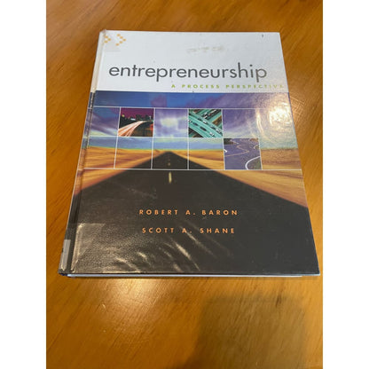 Enterpreneurship - a process perspective - print books book - business - condition: used - non-fiction printed media