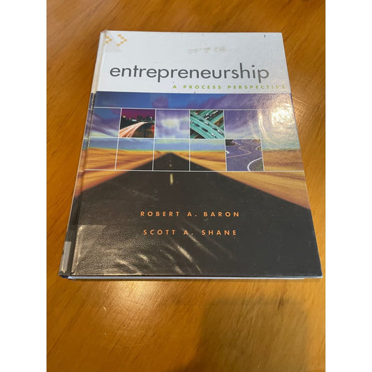 Enterpreneurship - a process perspective - print books book - business - condition: used - non-fiction printed media