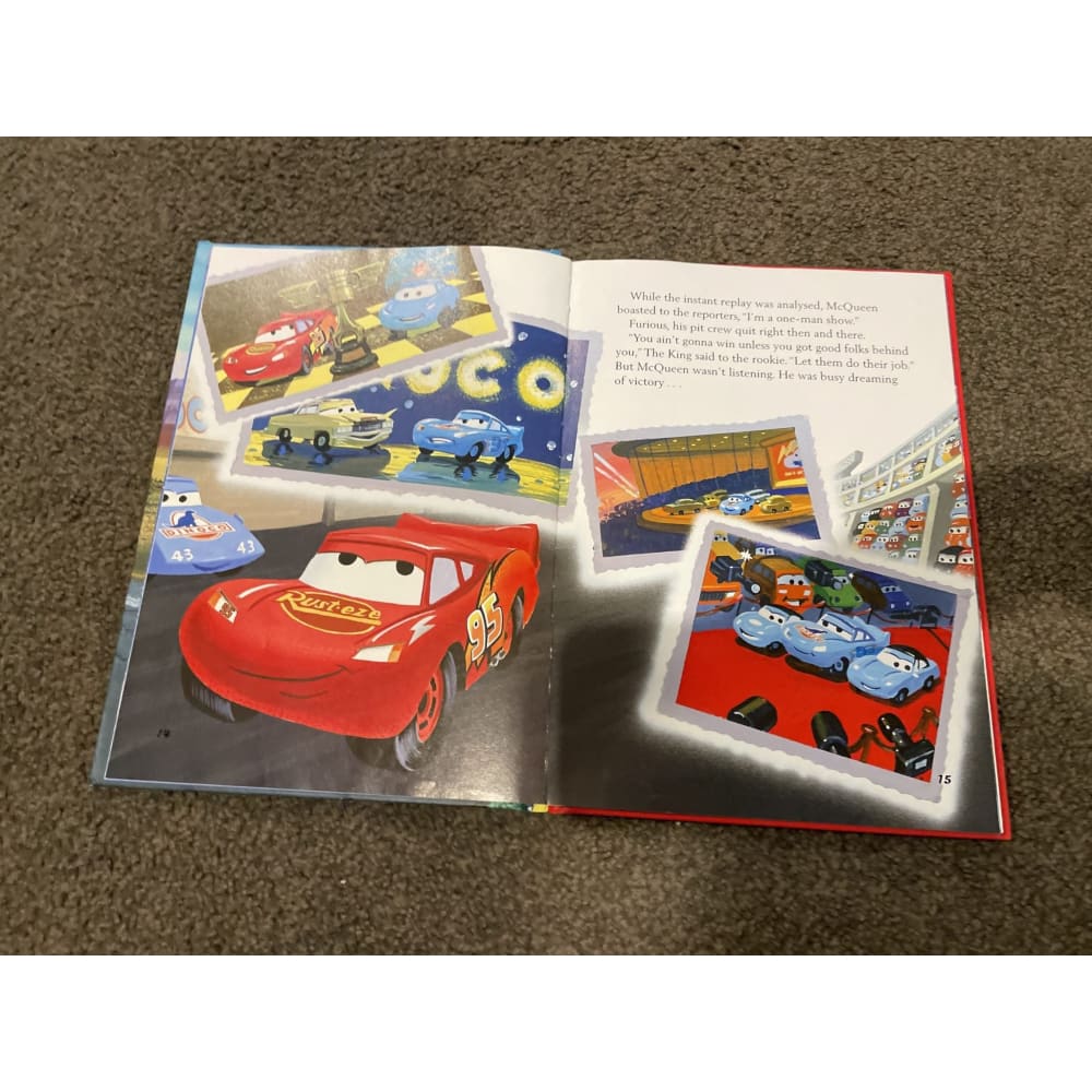 Disney pixar cars - print books book - children’s - condition: used - fiction printed media