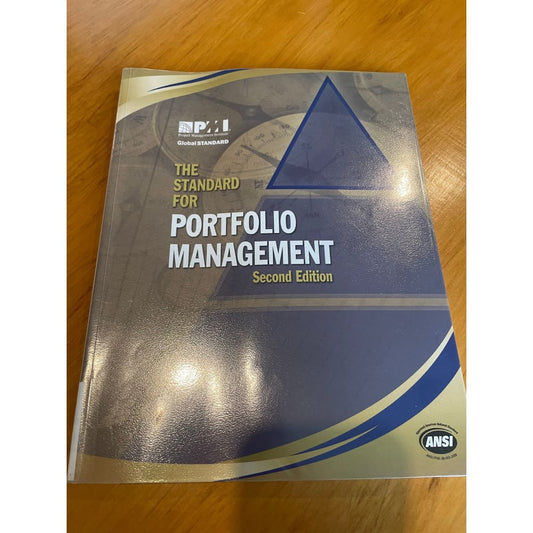 The standard for portfolio management - second edition - print books book - business - condition: used - management