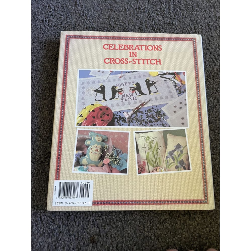 Celebrations in cross-stitch - lisbeth perrone - print books book - condition: used - lifestyle - non-fiction printed