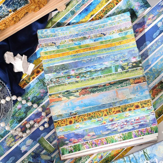 Van gogh washi tape 32rolls - decorative tape crafts