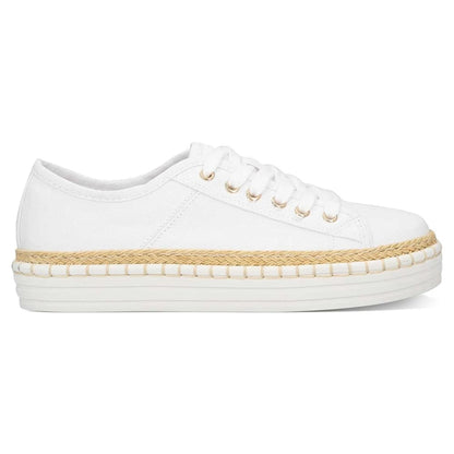 Verali queenbee sneakers in white canvas size 36 - sneakers clothing & fashion - sneakers women’s shoes