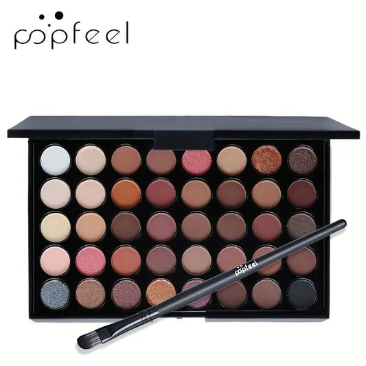 Popfeel 40-color eyeshadow palette - eye shadows face & eye care women’s beauty product