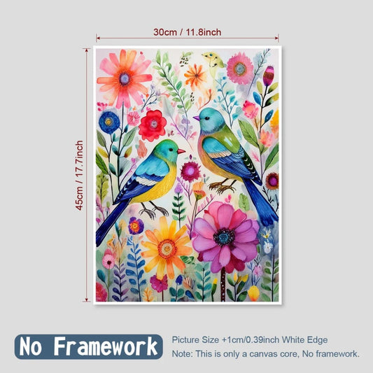 30x45cm vibrant unframed canvas wall art poster - posters crafts