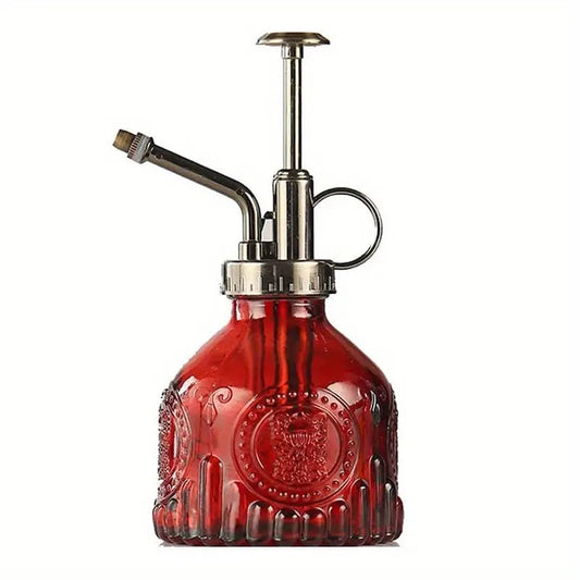 Red glass plant misting spray bottle - garden hose spray nozzles home&living materials