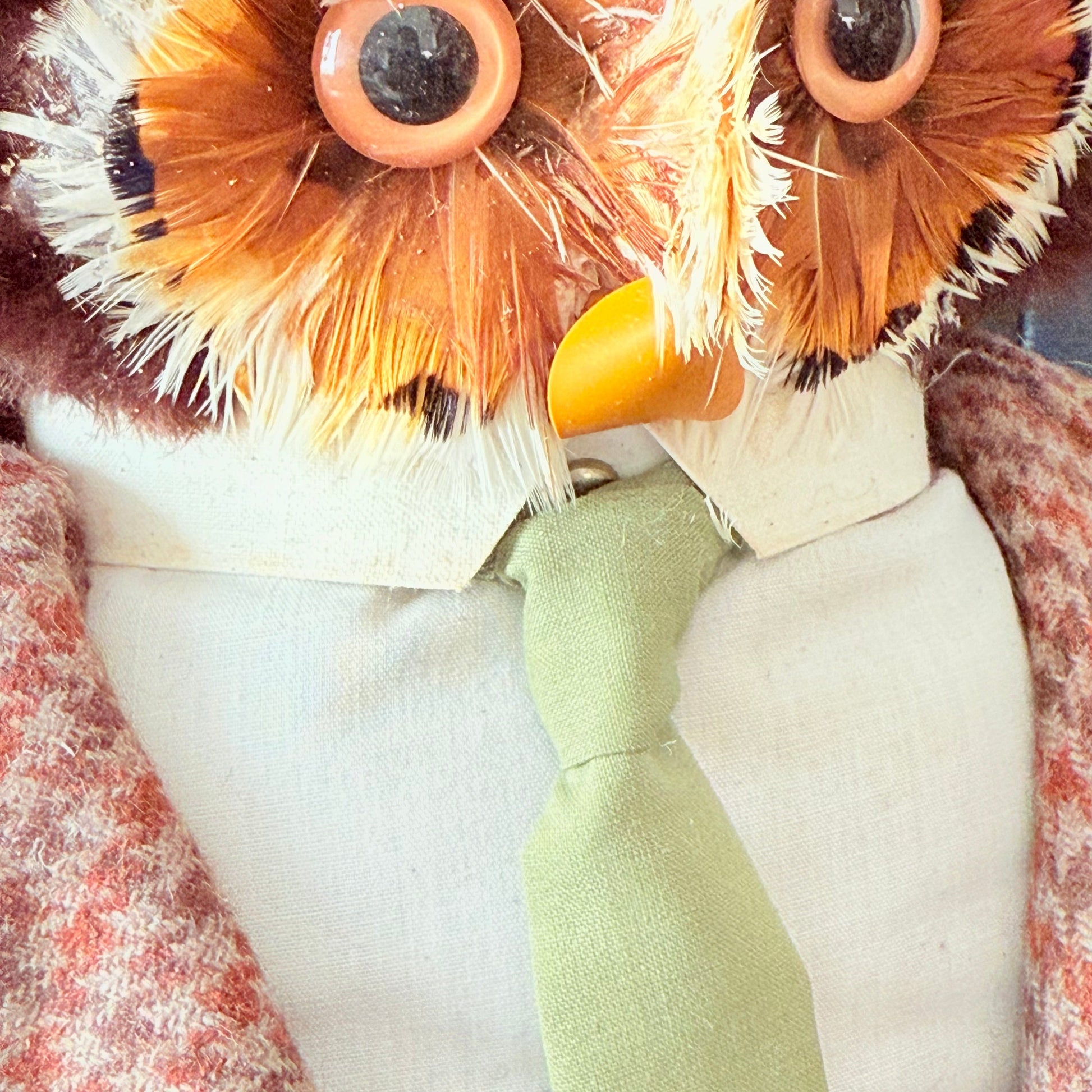 Vintage the london owl company owl collectible figure - figurines habit product